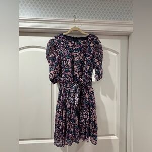 Floral Puff Sleeve Dress